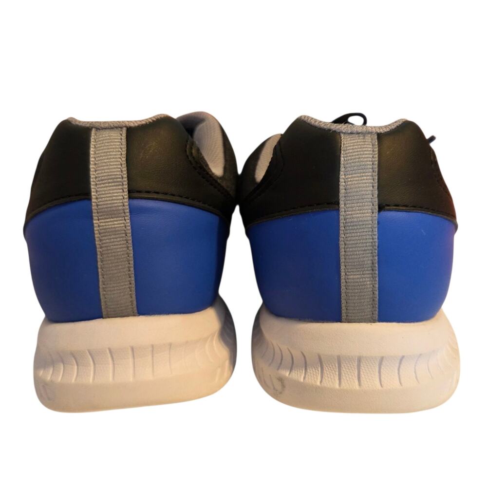 Brunswick Bowling Shoes Frenzy men's sz 12 Great condition! Black & Royal Blue - Picture 8 of 11